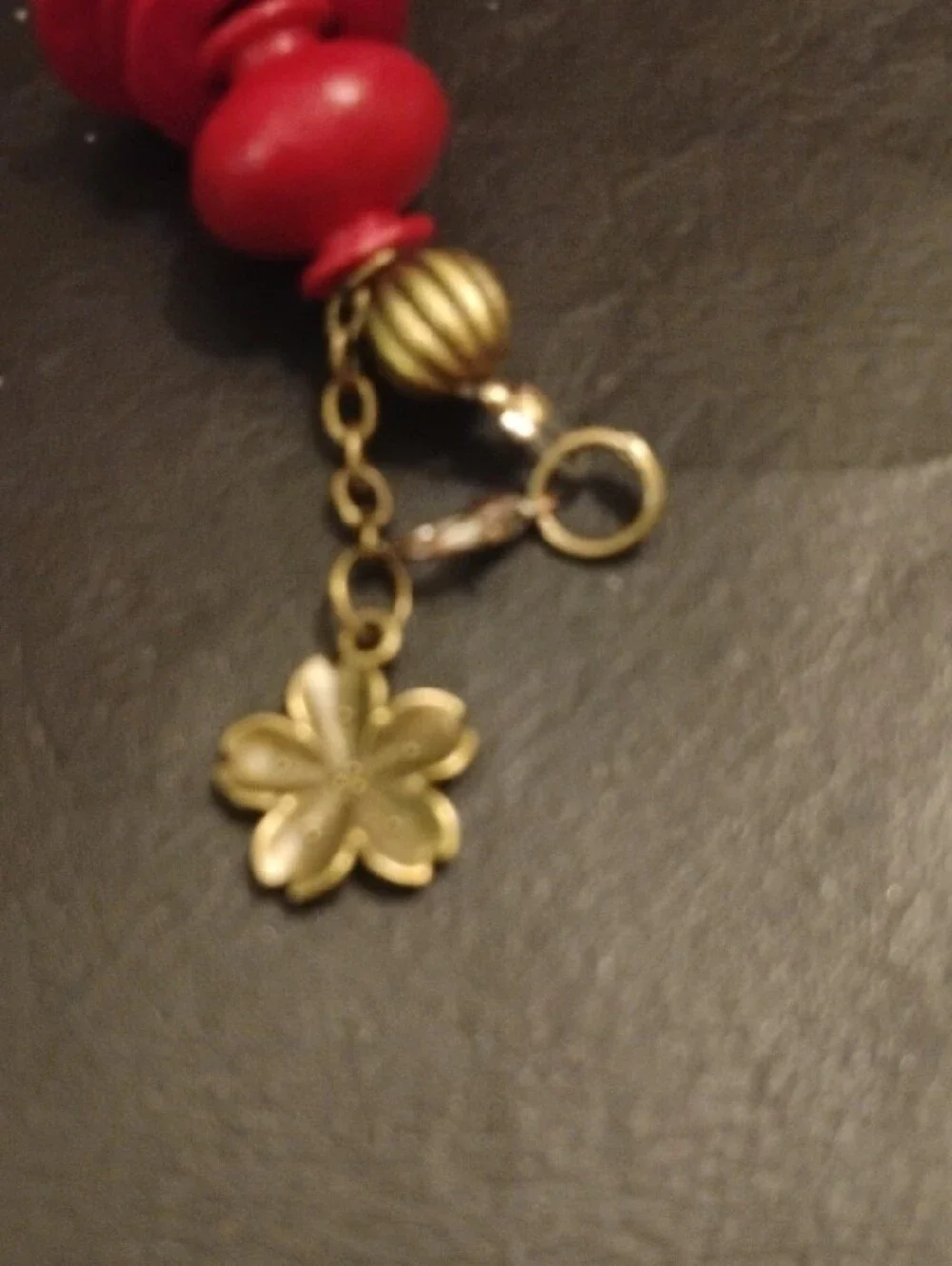 Hand Crafted chunky red